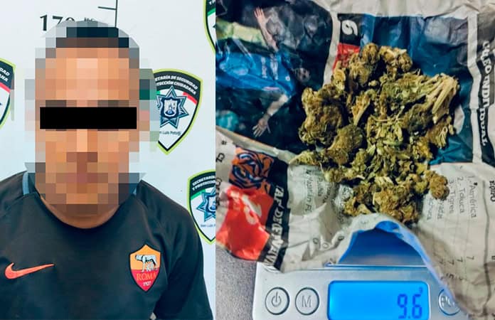 Vicioso es arrestado con “mota”