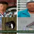 Capturan a pistoleros en operativos policiales