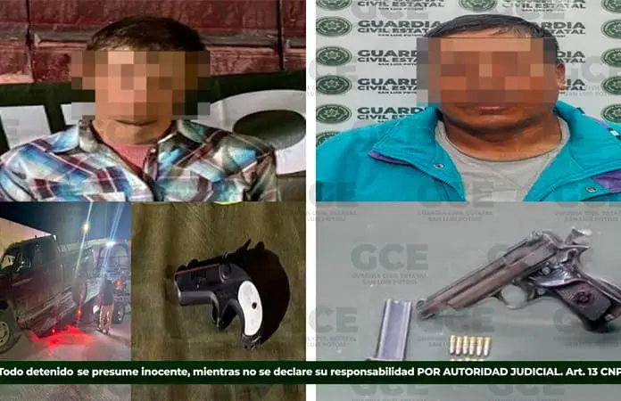Capturan a pistoleros en operativos policiales