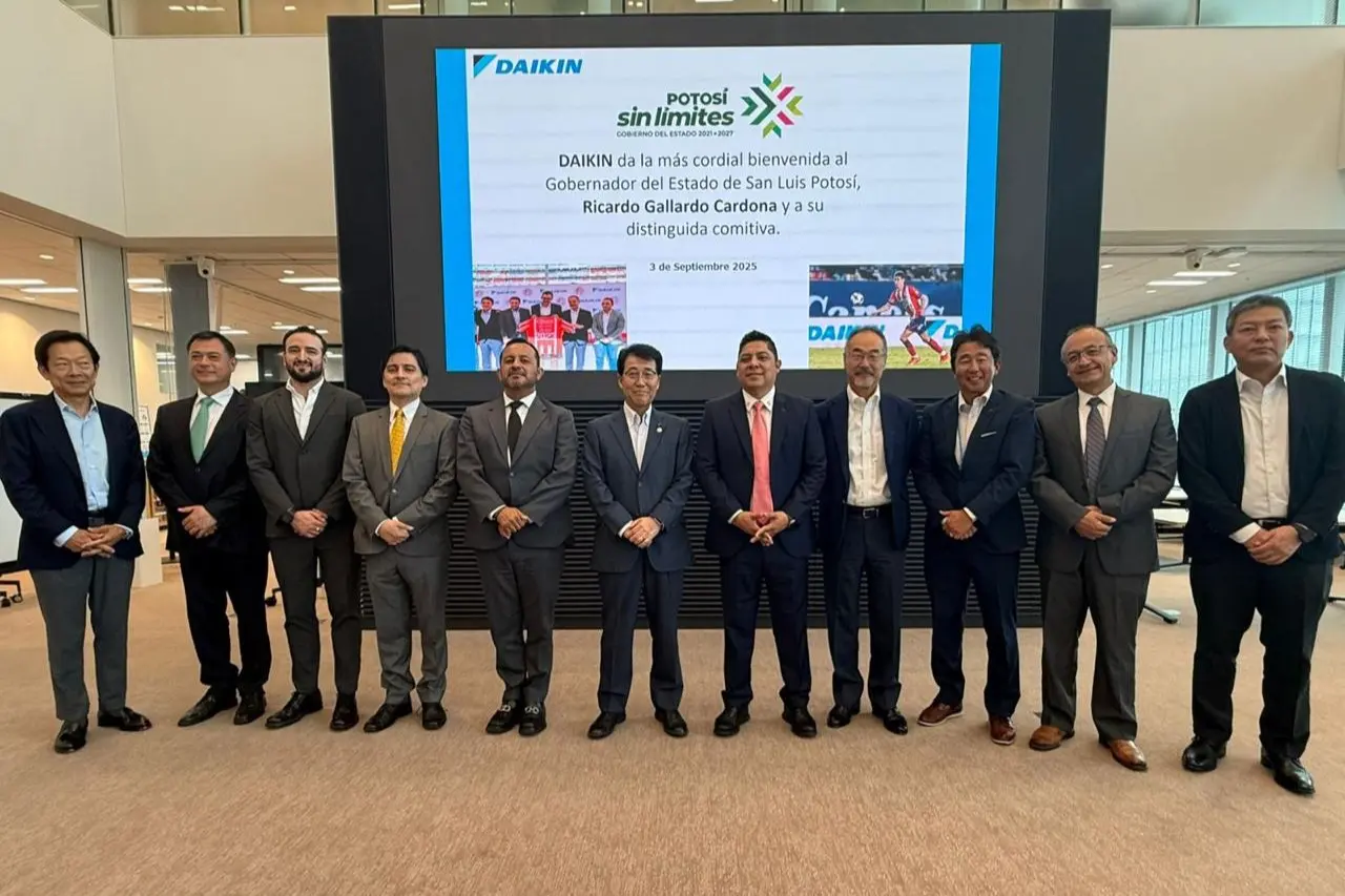 Confirman nueva inversión de Daikin en SLP; creará 3 mil 500 empleos