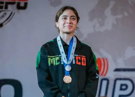 Plata potosina en el Mundial de Powerlifting