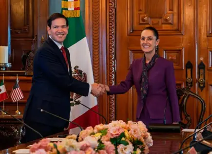 Claudia Sheinbaum Pardo solicita a Marco Rubio reconocer labor de mexicanos en la frontera