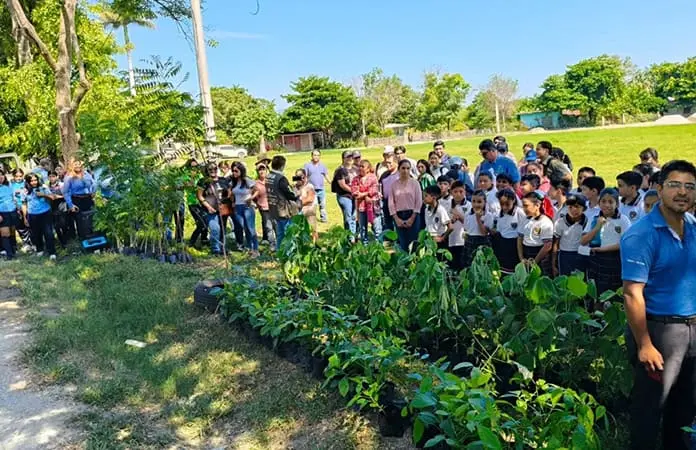 Ecología y Conagua reforestan la Sta Rosa