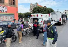 Fotos | Chofer de urbano sufre infarto en pleno centro hist&oacute;rico