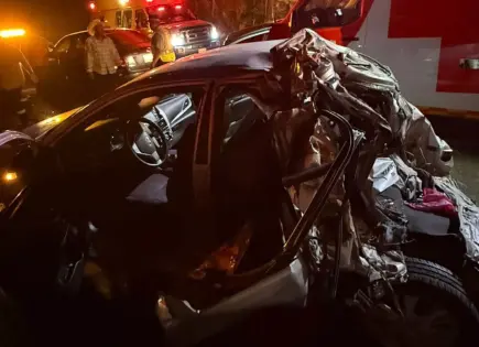 Accidente en la autopista Valles–Rayón deja una víctima mortal y siete heridos