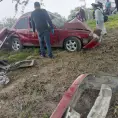 Jóvenes sufren tragedia en la supercarretera