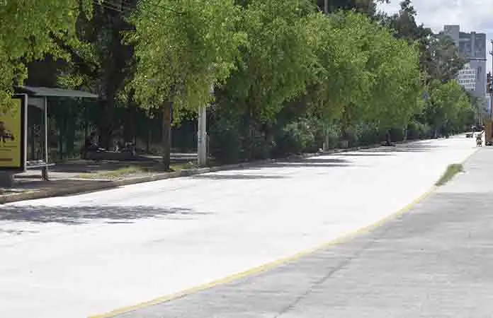 Por terminar los trabajos en la lateral de SNM