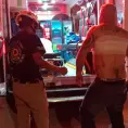 Riña termina con una persona herida