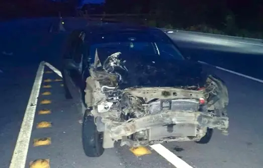 Accidente en el retorno de Tantobal; responsable huyó