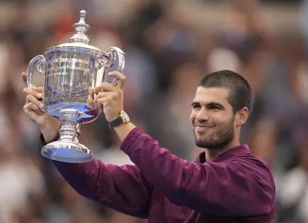Carlos Alcaraz se proclama campeón del US Open y alcanza el número uno