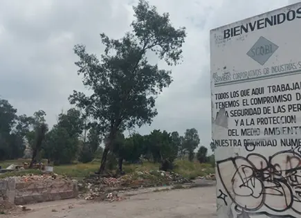 Industria abandonada se vuelve un peligro