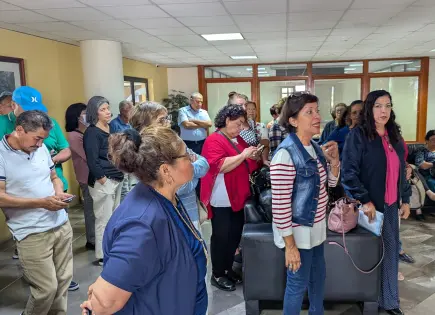 Video | Burócratas del PJE exigen pagos pendientes