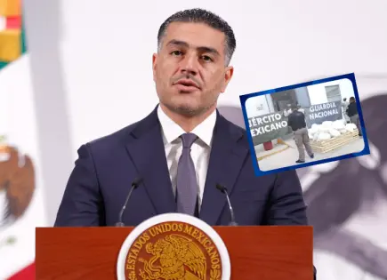 Del Cártel del Pacífico, droga asegurada en SLP: Harfuch (video)
