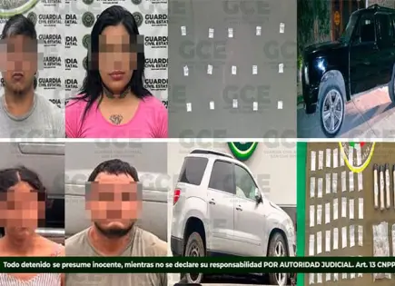 Detienen a dos parejas de presuntos “narcos”