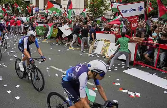 Piden excluir a equipo de ciclismo israelí