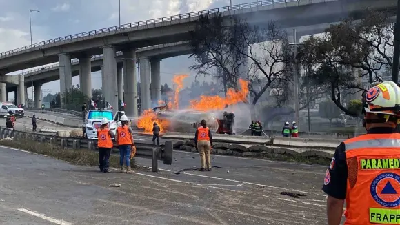Fotos | Decenas de heridos por explosión de pipa de gas en CDMX