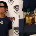 Atrapan a ladrón que robó licor de un OXXO