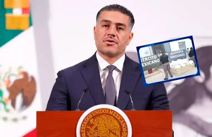 Confirma García Harfuch millonario decomiso en SLP