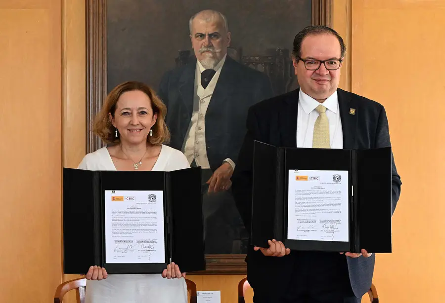 UNAM y CSIC firman convenio de colaboración para investigación científica