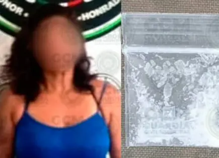 Con droga detienen a una mujer