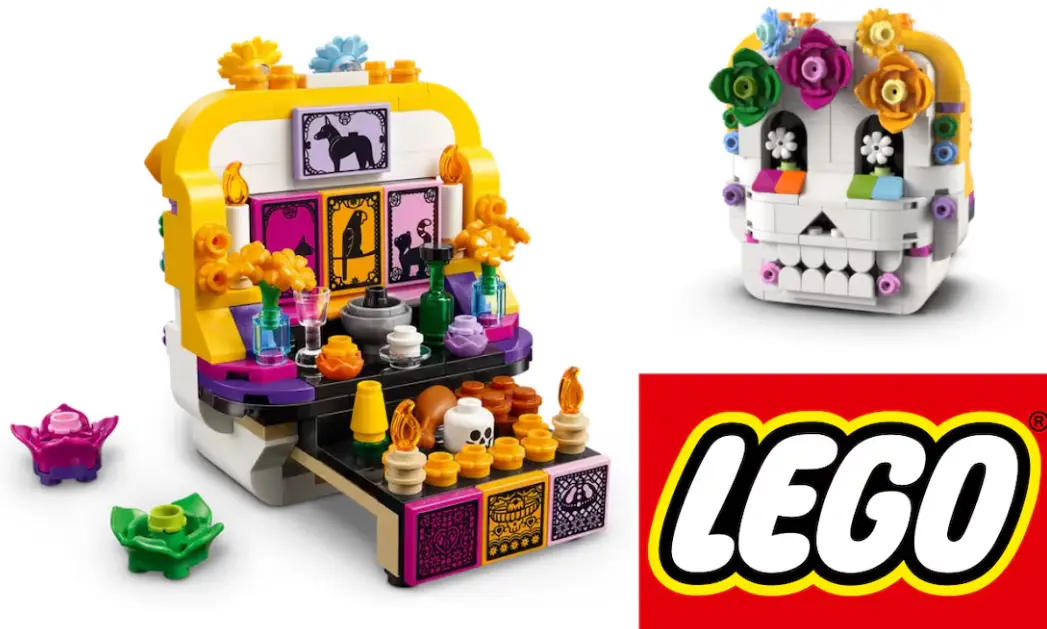 LEGO lanza set especial de Día de Muertos con altar y calavera