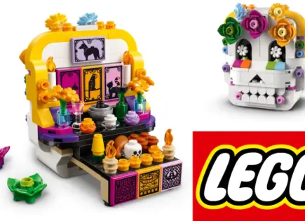 LEGO lanza set especial de Día de Muertos con altar y calavera