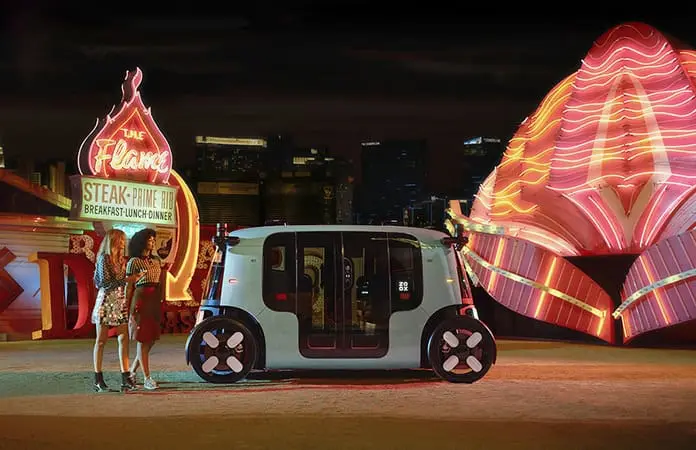 Lanzan servicio de robotaxis en Las Vegas