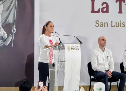 Video: Beneficiarias de programas, 785 mil 896 personas en SLP: Sheinbaum