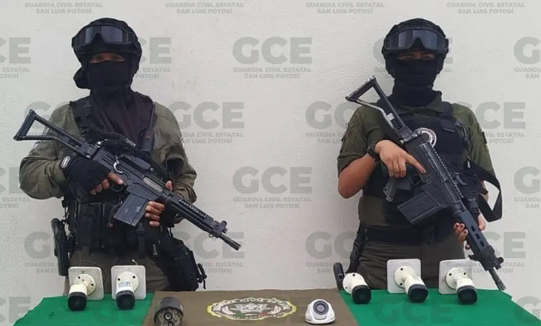 Incautan cámaras usadas por delincuencia 