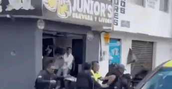 Seis detenidos tras riña en micheladas de la Industrial Aviación