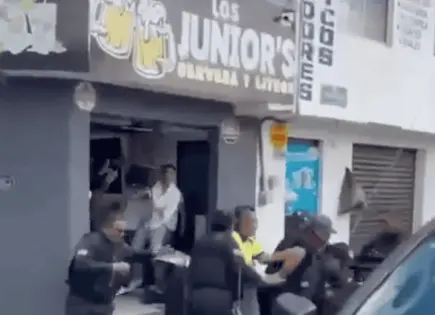 Seis detenidos tras riña en micheladas de la Industrial Aviación