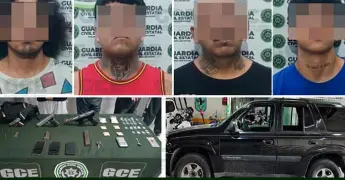 Caen seis hampones que atacaron a policías