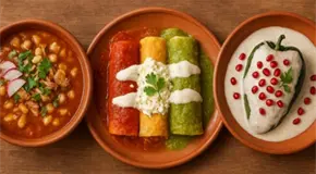 &iquest;C&oacute;mo maridar chiles en nogada y otros antojitos con vino?
