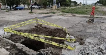 Intervendrán zanja abierta por Seduvop en El Sauzalito