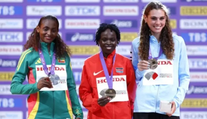 Julia Paternain conquista bronce para Uruguay en el Mundial de Atletismo de Tokio 2025