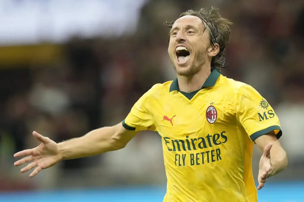 Luka Modric anota gol decisivo en la Serie A