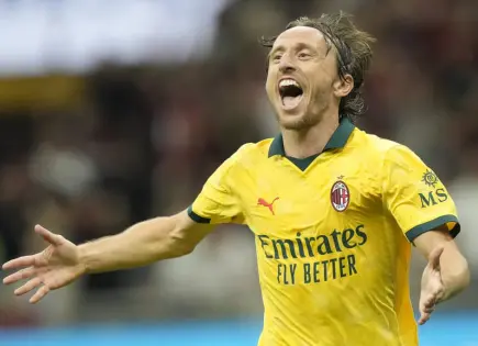 Luka Modric anota gol decisivo en la Serie A