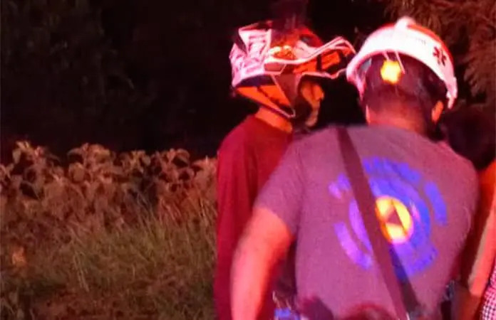 Menor se accidenta, conducía motocicleta
