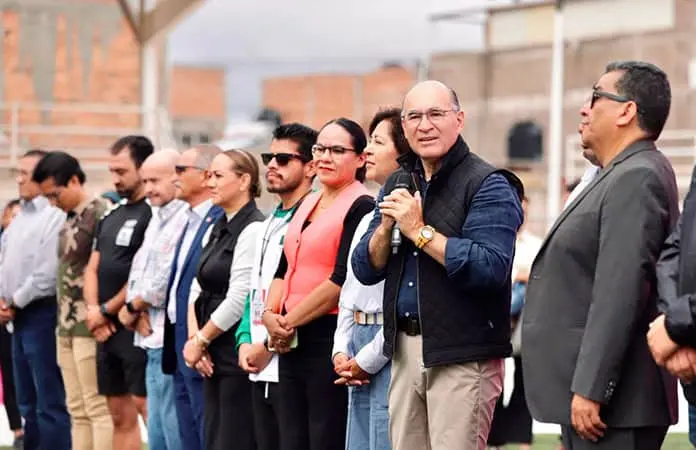 Alcalde inaugura la Copa Internacional Azteca de Futbol para Ciegos
