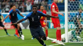 Cuelga los botines Samuel Umtiti