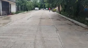 Dejan a medias obra en la colonia Méndez