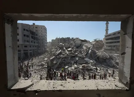 Israel bombardea la Torre Ghafri