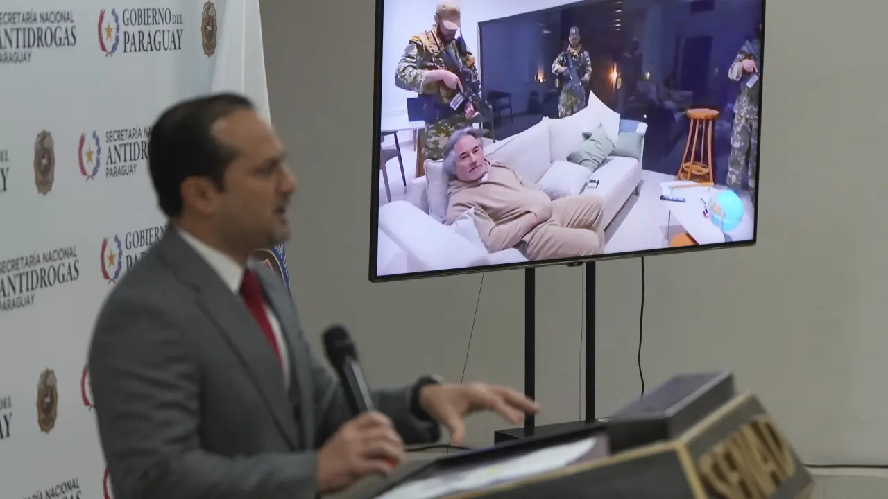 Paraguay cree que exfuncionario mexicano capturado quería montar una red criminal