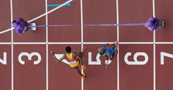Se define maratón con un ´foto finish´