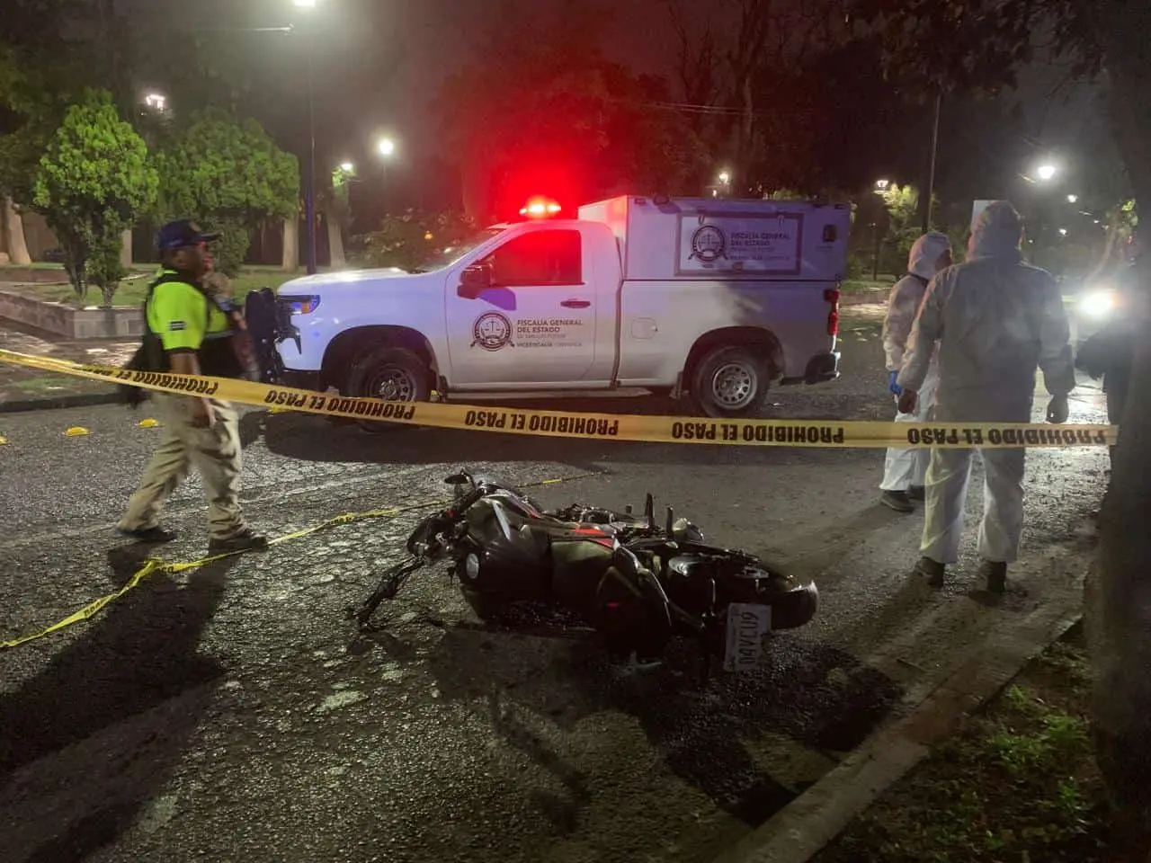 Joven motociclista muere tras derrapar en avenida de La Paz