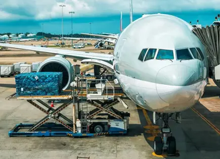 Aumentó carga aérea un 2.2% en mes de julio