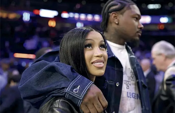 CARDI B  Y STEFON DIGGS ESPERAN SU PRIMER HIJO