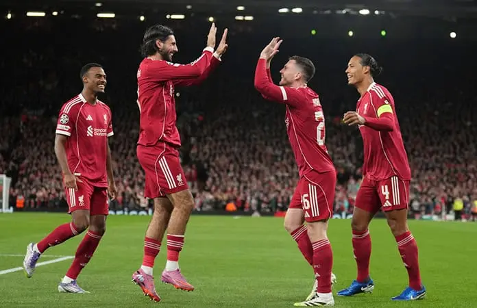 Liverpool supera al Atl. de Madrid