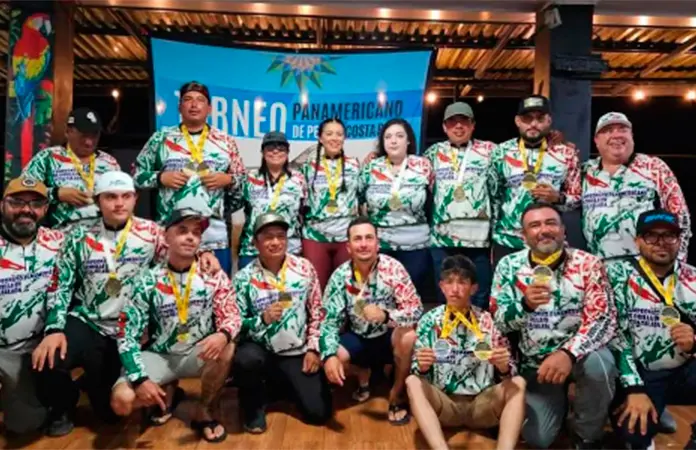 México gana medalla de oro en Campeonato Panamericano de Pesca