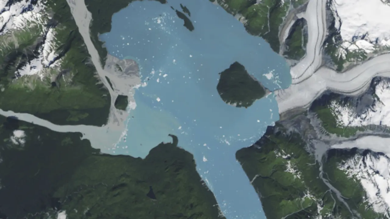 Descubren nueva isla en Alaska tras retroceso del glaciar Alsek